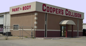 Coopers Collision Store Front